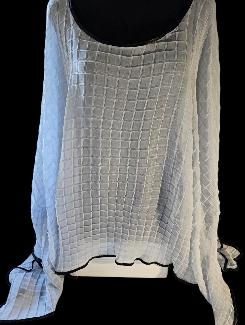 Poncho Style Sheer Cover